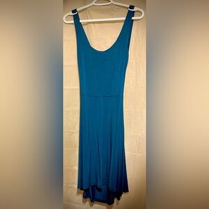 Balta-Sleeveless Turquoise Midi Dress W/Crisscross Open Back Design-Worn Once